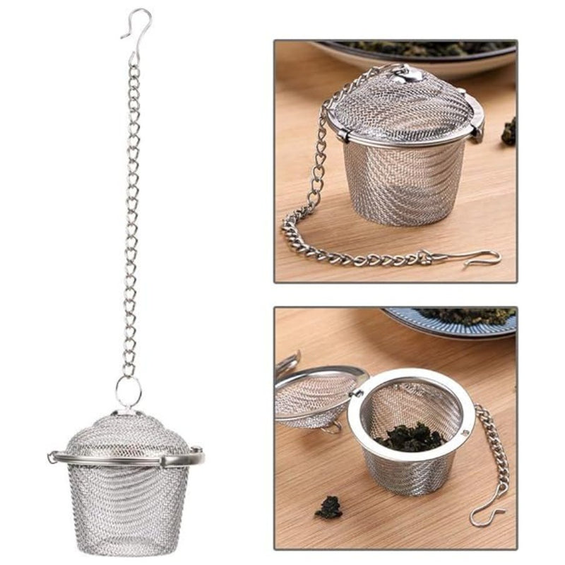 Easy Tea Filter Infuser Stainless steel - Medium - Cupindy