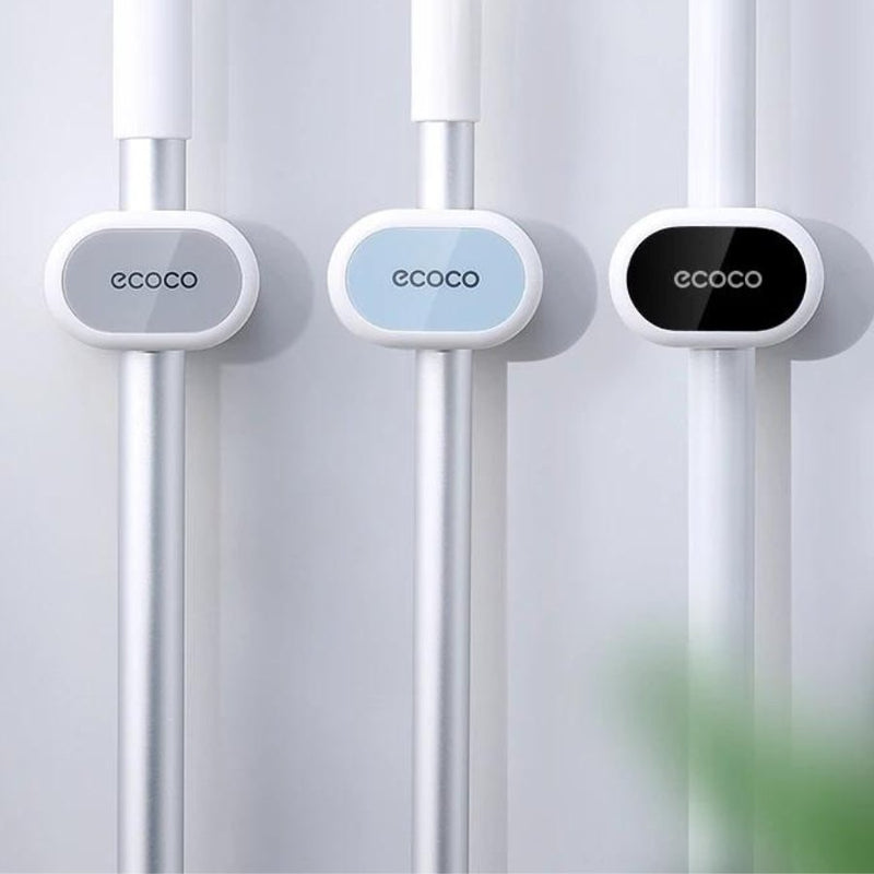 ECOCO Cute Wall Mounted Multifunction Mop Organizer - Multi Colors - Cupindy