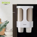 ECOCO Disposable Paper Cup Dispenser Wall Mounted - Cupindy