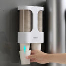 ECOCO Disposable Paper Cup Dispenser Wall Mounted - Cupindy
