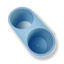 ECOCO Hair Dryer Rack Wall Mounted Punch Free Bathroom Accessories Set Home Bathroom Shelve Bathroom Holder Tool Drainage - Cupindy