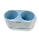 ECOCO Hair Dryer Rack Wall Mounted Punch Free Bathroom Accessories Set Home Bathroom Shelve Bathroom Holder Tool Drainage - Cupindy