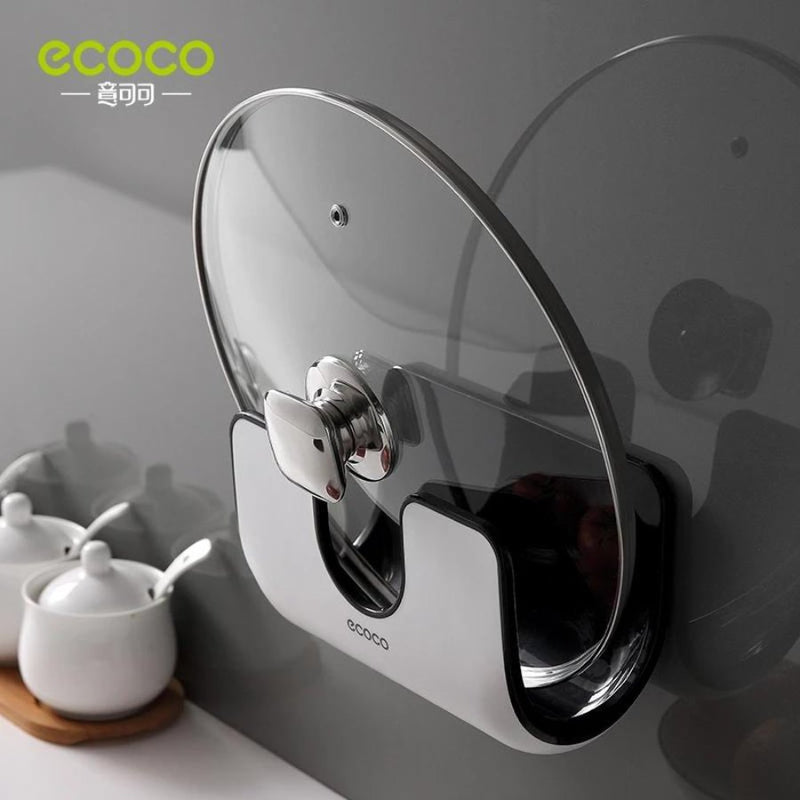 ECOCO Kitchen Wall-Mounted Non-Perforated Storage Rack - Cupindy