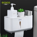 ECOCO Paper Towel Tissue Box Dispenser Wall Mounted Storage - Cupindy