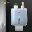 ECOCO Wall Mounted Double Layer Paper Towel Storage Box - Cupindy