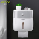 ECOCO Wall Mounted Double Layer Paper Towel Storage Box - Cupindy