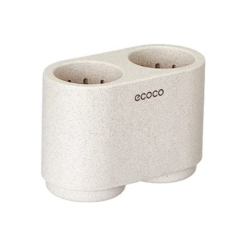 ECOCO Wall-Mounted Magnetic Toothbrush Holder Bathroom Drain Rack - Cupindy