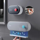 ECOCO Wall-mounted Soap Dish With Lid Drain - Multi Colors - Cupindy