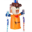 ECOCO Warriors Cowboy Automatic Toothpaste Dispenser - Cupindy