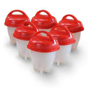 Egg Cooker - Silicone Egg Poachers for hard boiled eggs - Cupindy