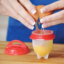 Egg Cooker - Silicone Egg Poachers for hard boiled eggs - Cupindy