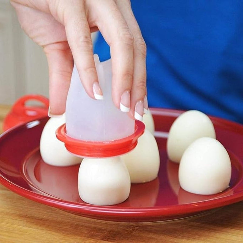 Egg Cooker - Silicone Egg Poachers for hard boiled eggs - Cupindy