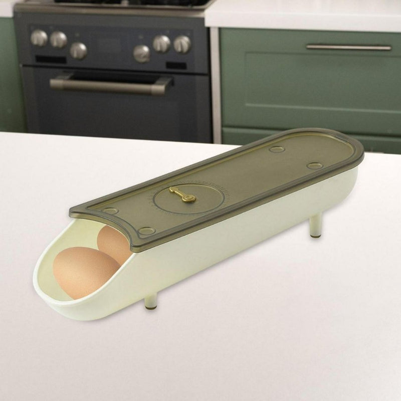 Egg Holder for Refrigerator, Egg Box Tray - Multi Colors - Cupindy