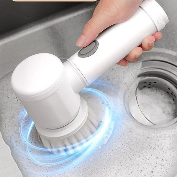 Electric Spin Scrub-BER Rechargeable Cleaning Tools - Cupindy