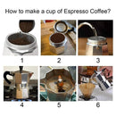 Espresso Maker, 3 Cup Classic Italian Style Moka Pot - Aluminum - Cupindy