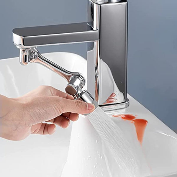 Faucet Extender, 1080° Rotating Faucet Aerator for Bathroom Kitchen Sink, 2 Mode - Cupindy