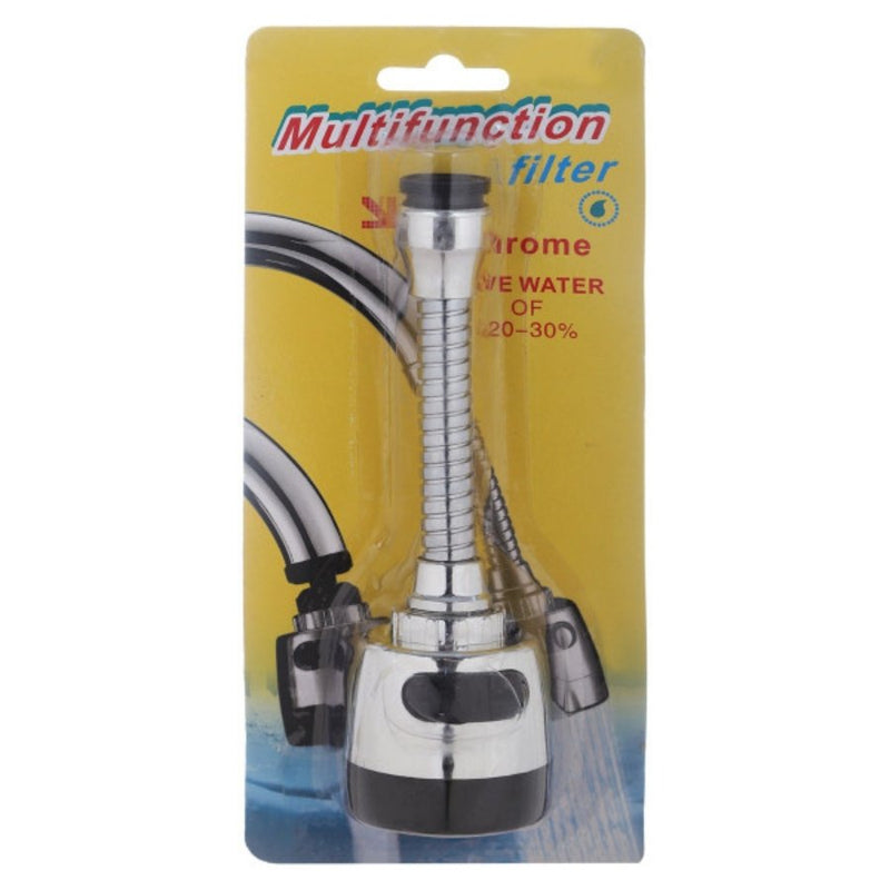 Flex 360 Flexible Faucet Sprayer - Silver - Cupindy