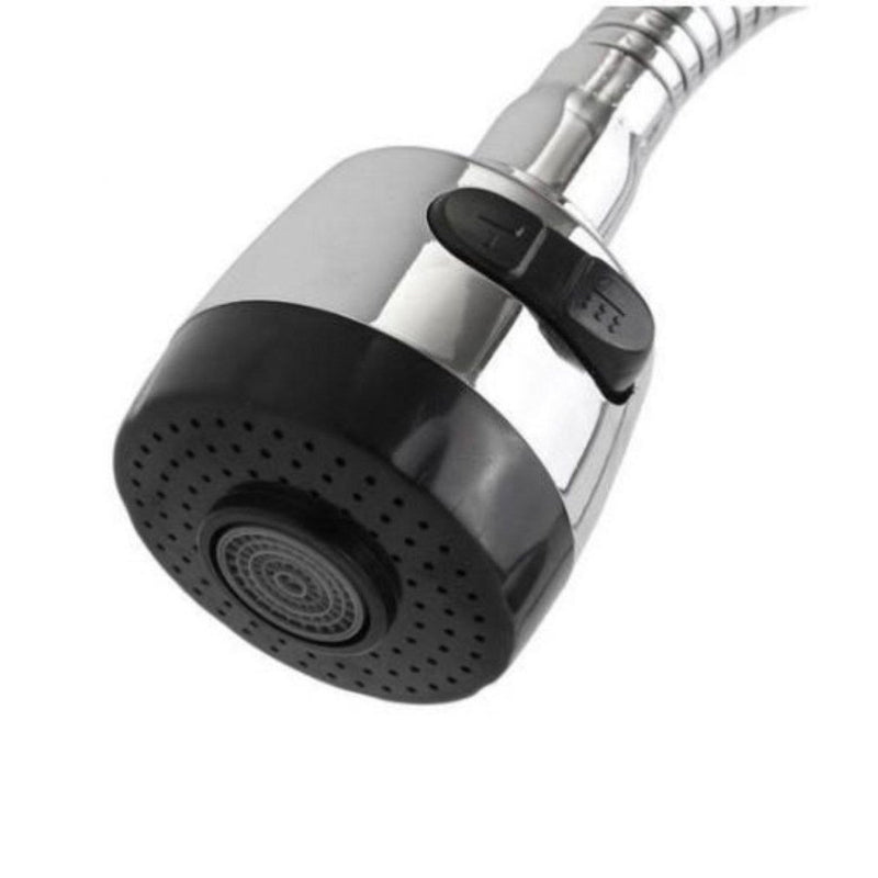 Flex 360 Flexible Faucet Sprayer - Silver - Cupindy