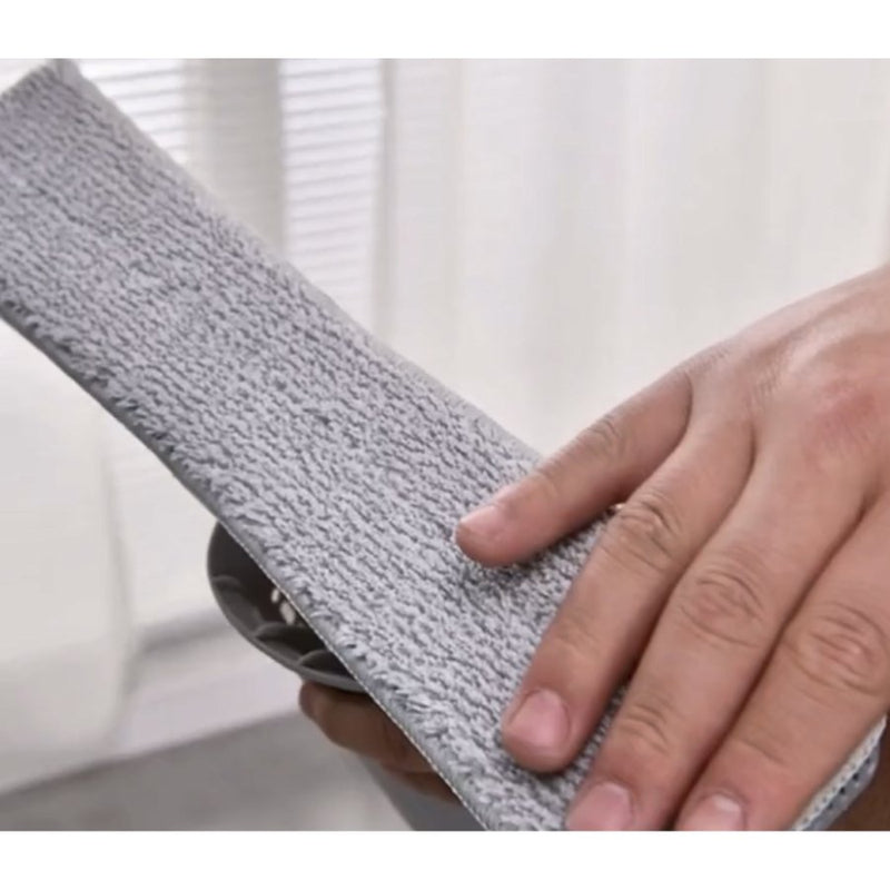 Foldable Rubber Cotton Mop Compact Cleaning - Cupindy