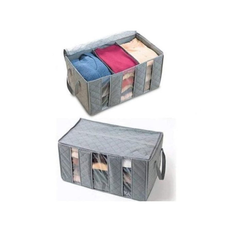 Foldable Storage Bag Clothes Blanket Closet - Cupindy
