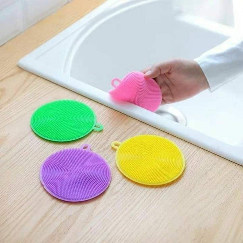 Food-Grade Silicone Sponge Dish Washing - Cupindy