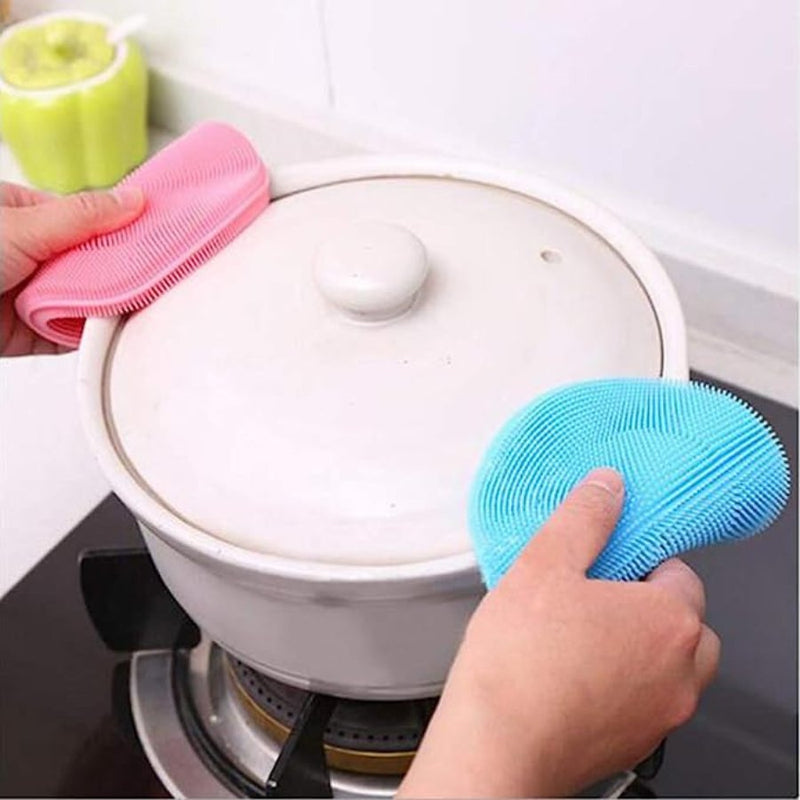 Food-Grade Silicone Sponge Dish Washing - Cupindy