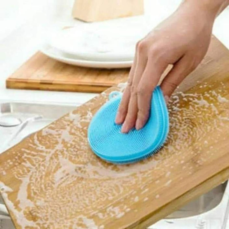 Food-Grade Silicone Sponge Dish Washing - Cupindy