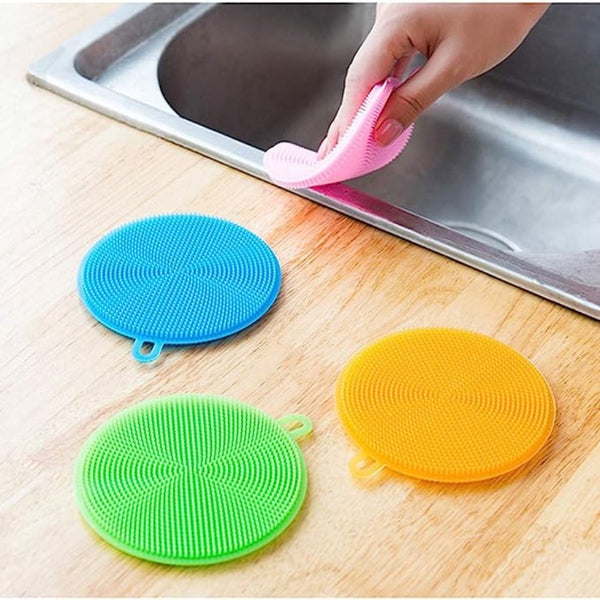 Food-Grade Silicone Sponge Dish Washing - Cupindy