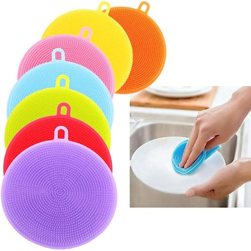 Food-Grade Silicone Sponge Dish Washing - Cupindy