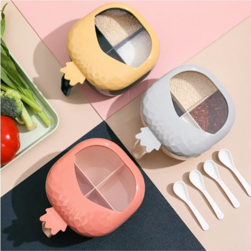 Food Jars Canisters, Originative Set Quartet Grid - Cupindy