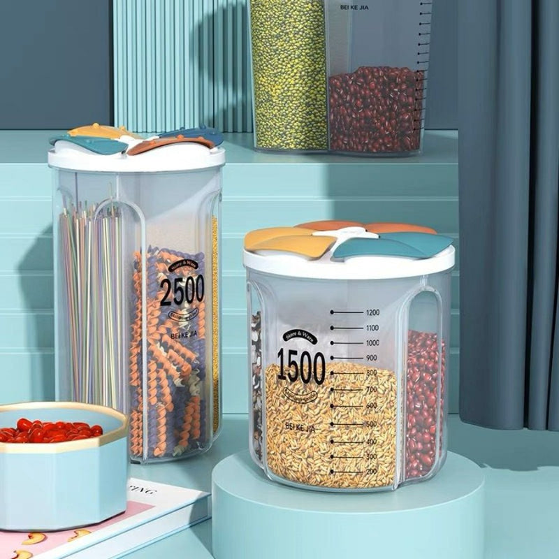 Food Storage Container Split Pulses Preservative 2000 Ml - Cupindy