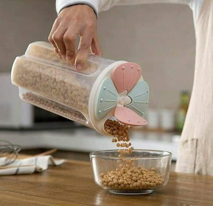 Food Storage Container Split Pulses Preservative 2000 Ml - Cupindy