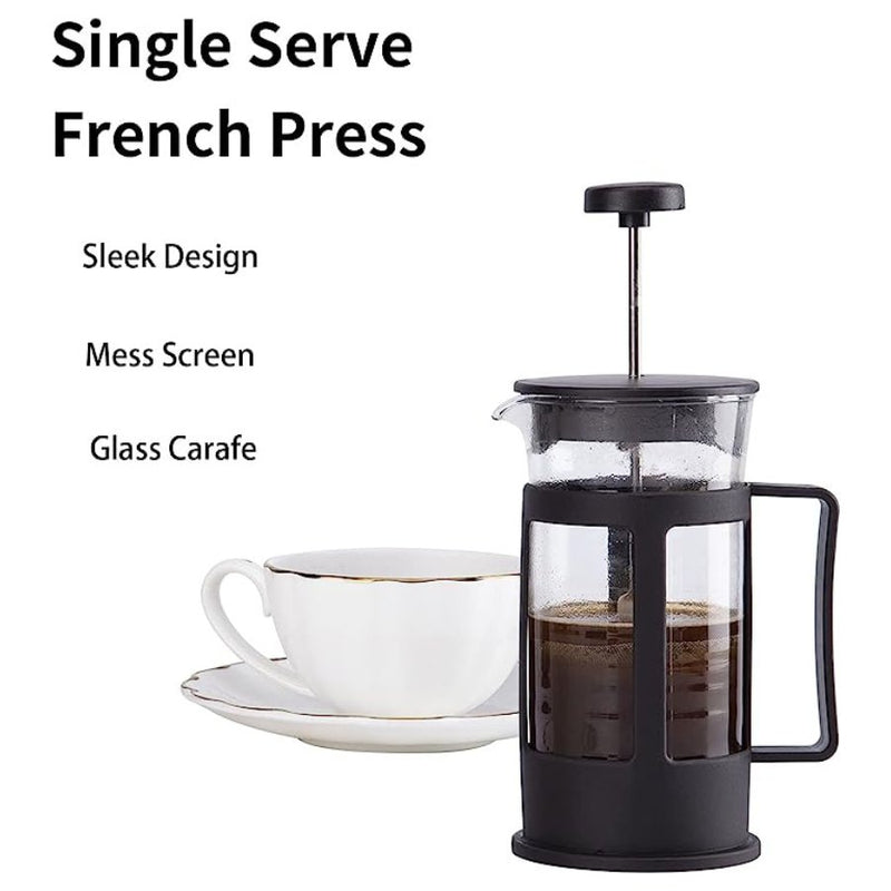 Single cup french store press coffee maker