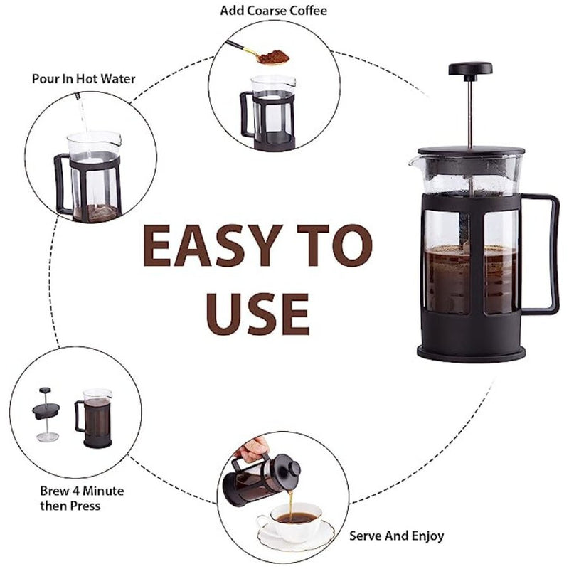 French Press Coffee Maker - 300 ml - Cupindy