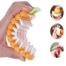 Fruit and Vegetable Cleaning Brushes Carrot Shape - Cupindy