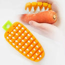 Fruit and Vegetable Cleaning Brushes Carrot Shape - Cupindy