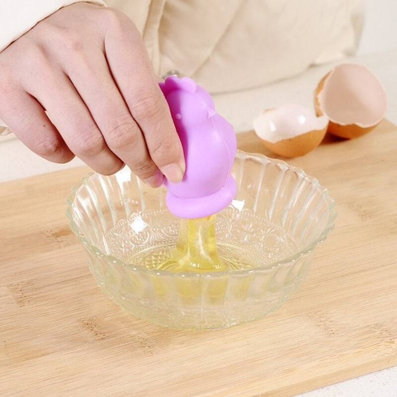 Funny Hen Shape Egg Yolk Separator - Cupindy