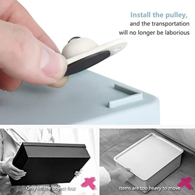 Small adhesive wheels for drawers - Cupindy