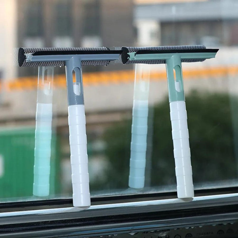 Glass Cleaning Tool With Spray Double-sided Window Glass Wiper - Cupindy
