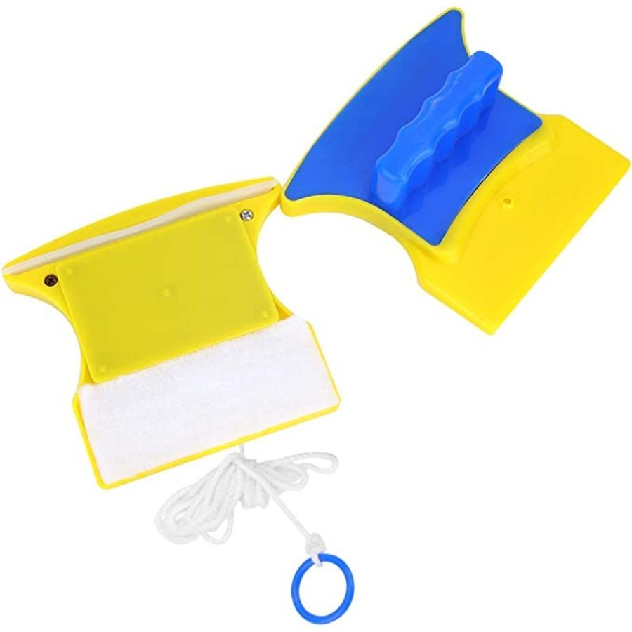 Glass Window Cleaner, Square Window Cleaning Brush Double Sided Plastic ...