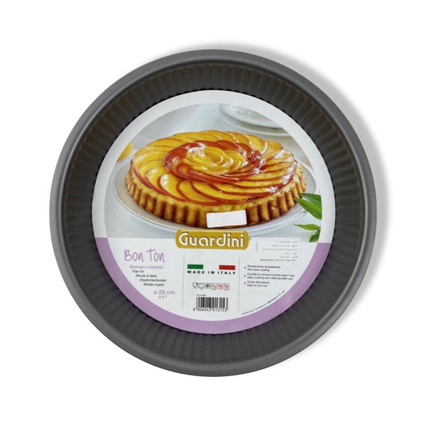 Guardini Bakeware Bon Ton Flan Tin, LB71028BT, 28 cm - Cupindy