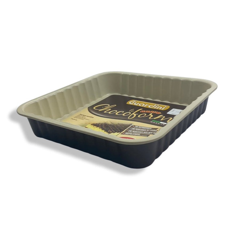 Guardini Bakeware Brown Choco Square cake, LB00745H, 24cm - Cupindy
