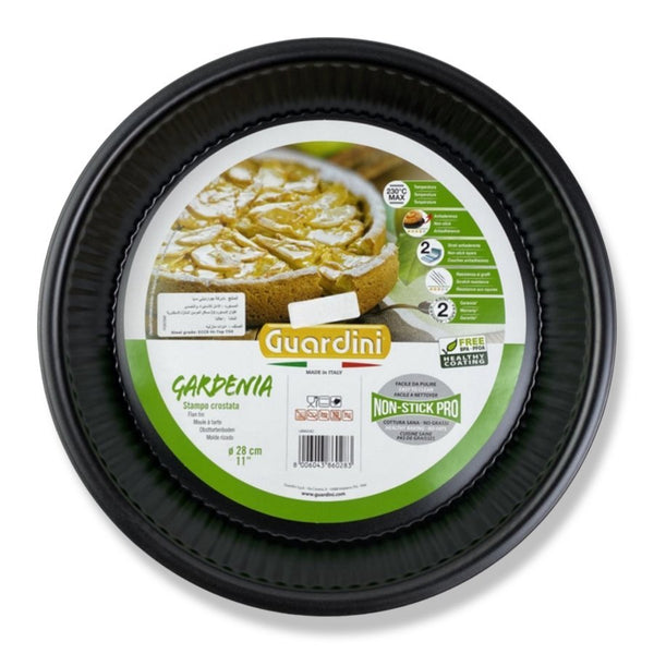 Guardini Bakeware Gardenia Flan Tin, LB860282, 28 cm - Cupindy