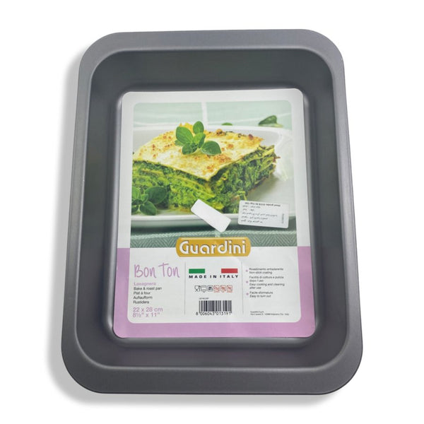 Guardini Bakeware Purple Bon Ton Rectangular Cake Tin, LB74022BT, 28cm - Cupindy