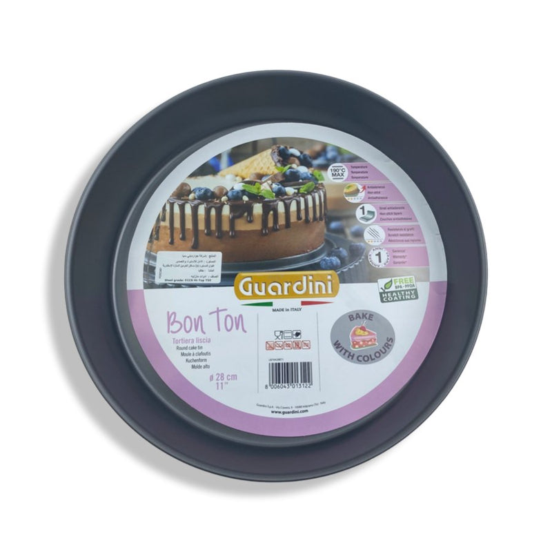 Guardini Bakeware Purple Bon Ton Round Cake Tin, LB70428BT1, 28cm - Cupindy