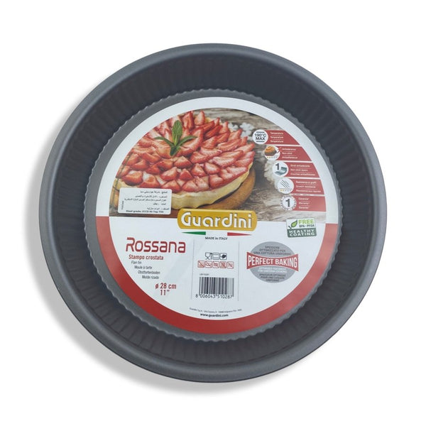 Guardini Bakeware Red Rosasana Tart Pan, LB510281, 28cm - Cupindy