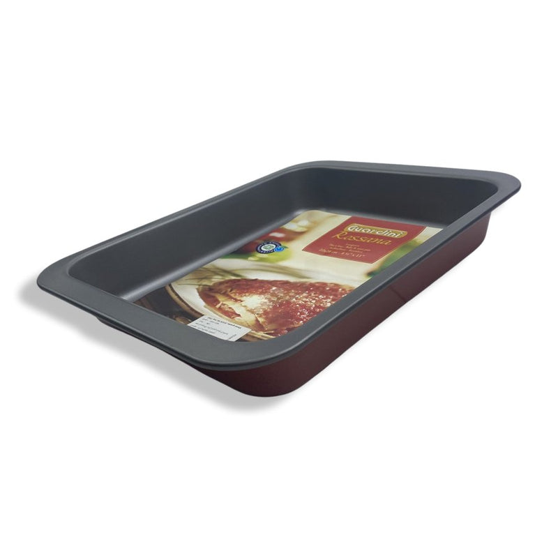 Guardini Bakeware Red Rossana Rectangular Lasagna, LB54022, 28cm - Cupindy