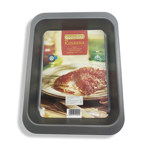 Guardini Bakeware Red Rossana Rectangular Lasagna, LB54022, 28cm - Cupindy