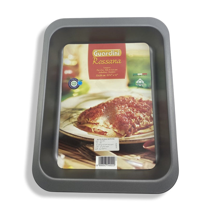 Guardini Bakeware Red Rossana Rectangular Lasagna, LB54022, 28cm - Cupindy
