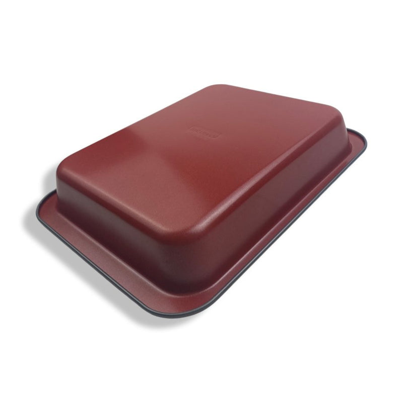Guardini Bakeware Red Rossana Rectangular Lasagna, LB54022, 28cm - Cupindy